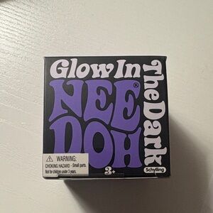 Glow in the Dark Nee Doh - Purple